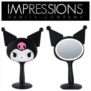 Impressions Kuromi LED Handheld Makeup Mirror
